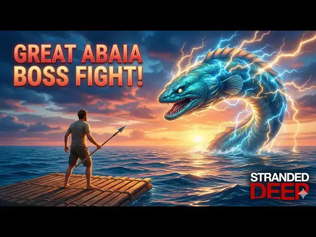Video thumbnail for I Fought GREAT ABAIA in Stranded Deep 😱 | Epic Boss Fight