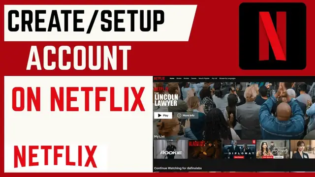 Video thumbnail for How To Create And Setup Netflix Account