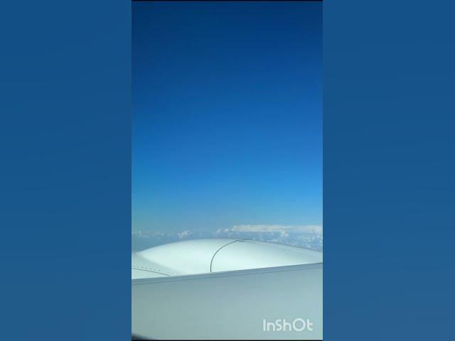 Video thumbnail for Oru flight yathra #flight #yatra