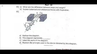 Video thumbnail for 10th Science Second Revision 2019 - Question Paper (Tirunelveli District) | (English Medium)