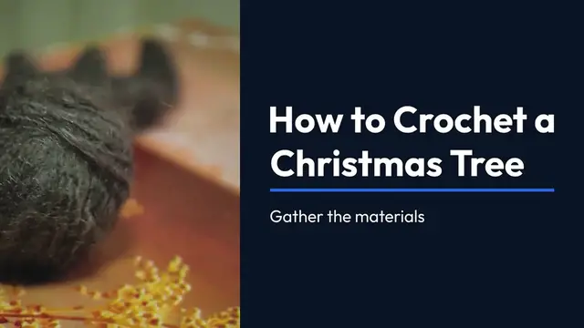 Video thumbnail for  Crochet Christmas Tree Pattern - A Festive Guide to Crafting Holiday Cheer