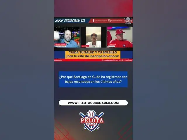 Video thumbnail for ¿Por qué Santiago de Cuba ha registrado tan bajos resultados en los últimos años?