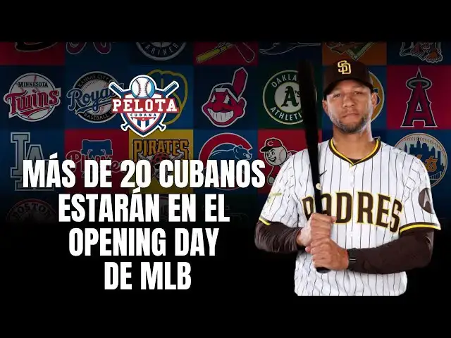 Video thumbnail for Más de 20 cubanos estarán en el Opening Day de MLB