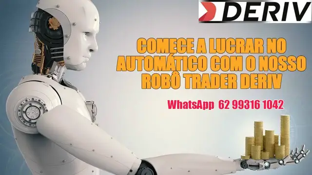 Video thumbnail for COMECE A LUCRAR NO AUTOMÁTICO COM O NOSSO ROBÔ TRADER DERIV |2022