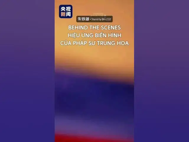 Video thumbnail for Hậu trường hiệu ứng biến hình thay quần áo của pháp sư Trung Hoa gây sốt trên Douyin vừa qua • 朱铁雄