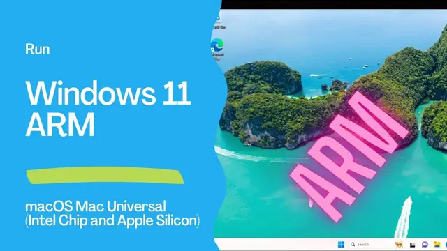 Video thumbnail for Run Windows 11 Client ARM64 Insider Preview in Apple Silicon with VMware Fusion