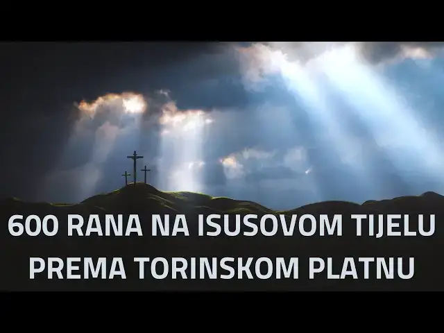 Video thumbnail for 600 RANA NA ISUSOVOM TIJELU PREMA TORINSKOM PLATNU
