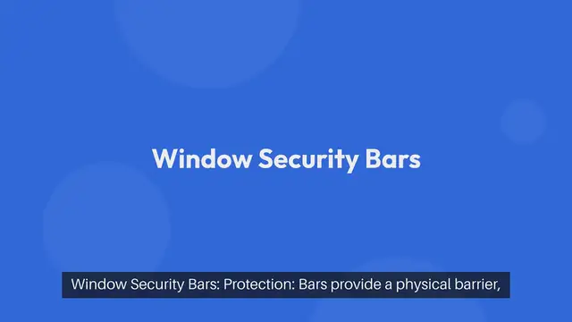 Video thumbnail for Window Security Bars vs Shatterproof Films