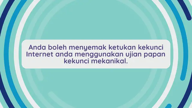 Video thumbnail for Ujian Papan Kekunci Mekanikal | Tukar Penguji Dalam Talian