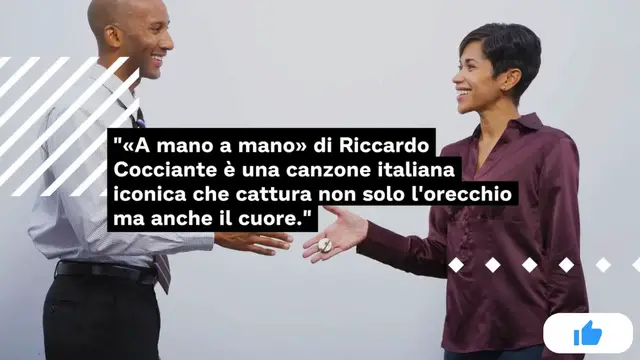 Video thumbnail for a mano a mano accordi