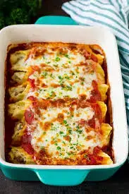 Video thumbnail for manicotti recipe