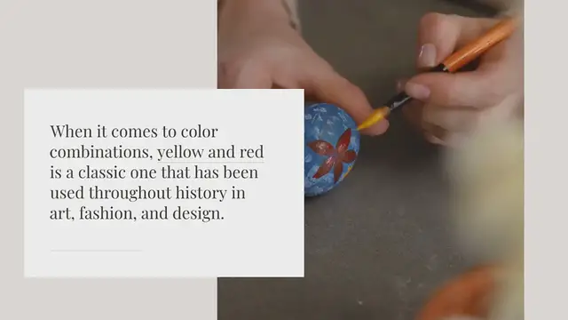 Video thumbnail for Is yellow and red a good combination?