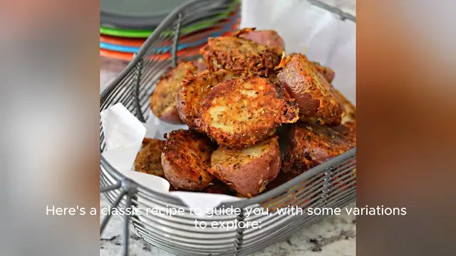 Video thumbnail for roasted red potatoes recipe