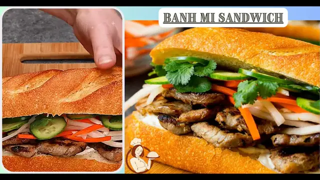 Video thumbnail for Banh Mi Sandwich
