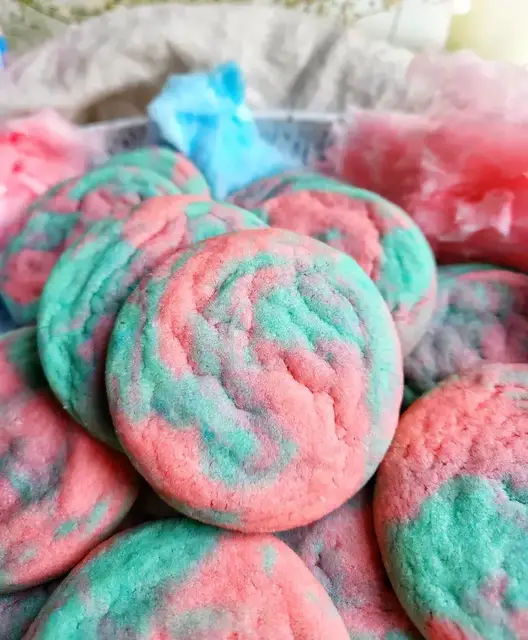 Video thumbnail for Cotton Candy Cookies
