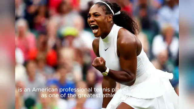 Video thumbnail for Serena Williams