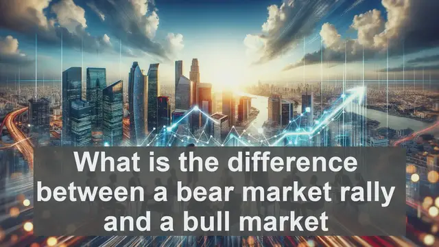 Video thumbnail for What is the difference between a bear market rally and a bull market?