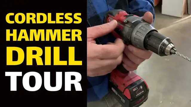 'Video thumbnail for Cordless Hammer Drill Tour'