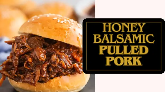 Video thumbnail for Honey Balsamic Pulled Pork