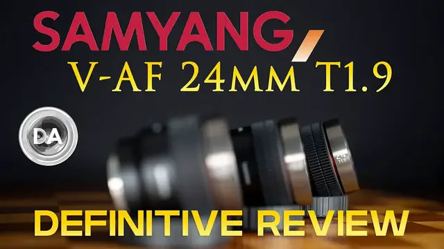 Video thumbnail for Samyang V-AF 24mm T1.9 Definitive Review | Hybrid Fun for Stills and Video