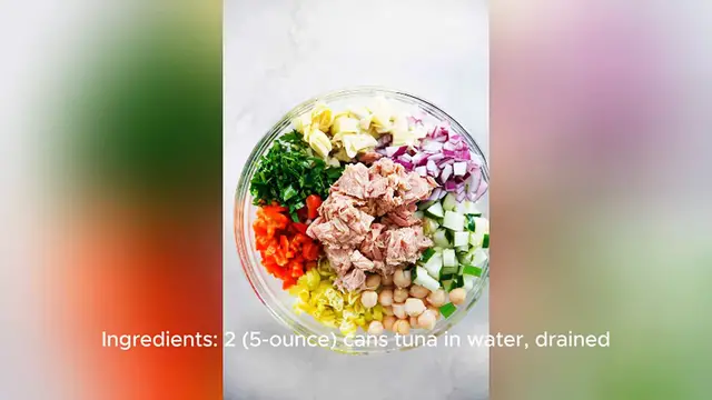 Video thumbnail for tuna fish recipe