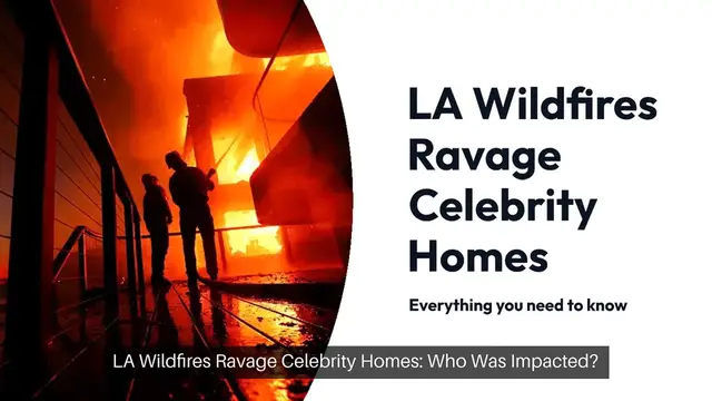 Video thumbnail for LA wildfires ravage celebrity homes: Who was impacted? Here's the list so far