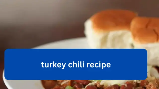 Video thumbnail for turkey chili recipe