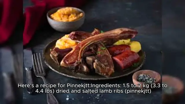 Video thumbnail for Pinnekjøtt Recipe