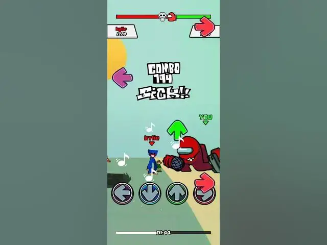 Video thumbnail for I 1 v 1 My friend on Beat Battle Full Mod Fight Part 1