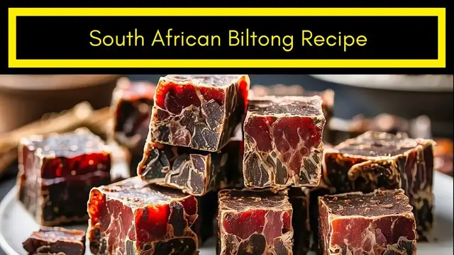 Video thumbnail for South African Biltong Recipe