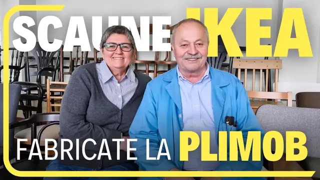Video thumbnail for Scaune IKEA fabricate la PLIMOB Sighetu Marmatiei
