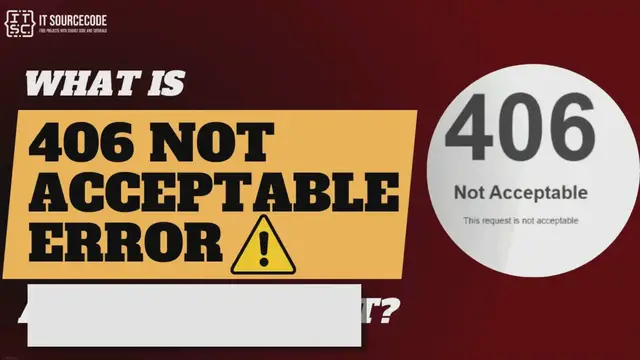 Video thumbnail for What is “406 Not Acceptable” Error and How to fix it?