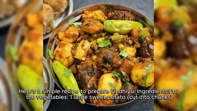 Video thumbnail for Undhiyu Recipe