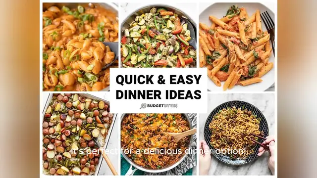 Video thumbnail for recipe for dinner