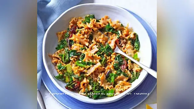 Video thumbnail for healthy pasta meal recipe