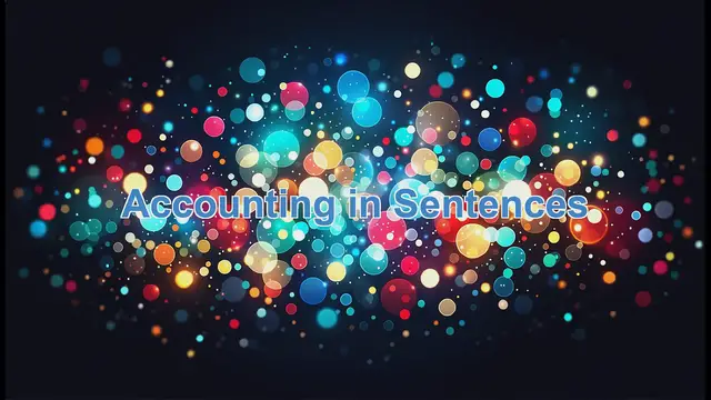 Video thumbnail for Accounting In Sentences How To Use Accounting In Sentences Video