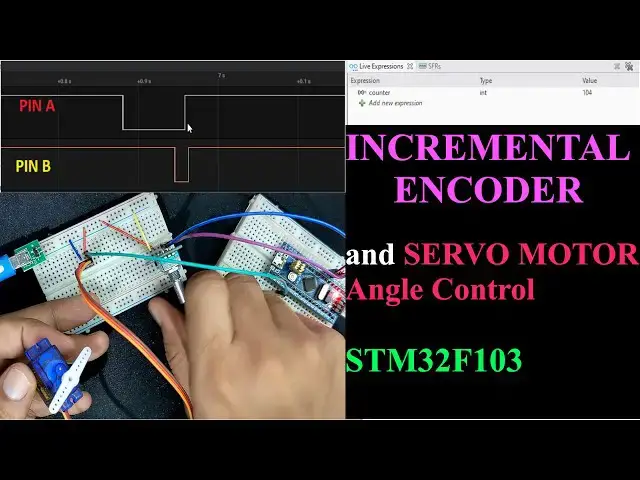 Video thumbnail for Incremental Encoder and Servo Angle Control in STM32 || PWM
