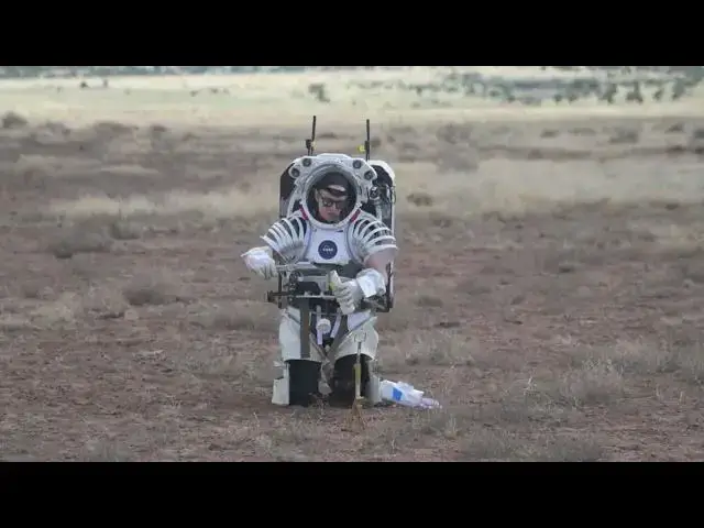 'Video thumbnail for Practicing Artemis Moonwalks in the Desert'