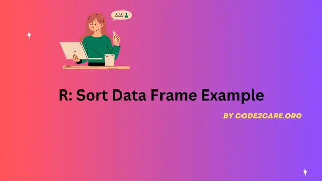 Video thumbnail for R Sort Data Frame Example