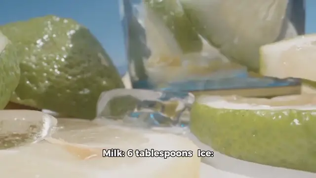 Video thumbnail for brazilian lemonade recipe