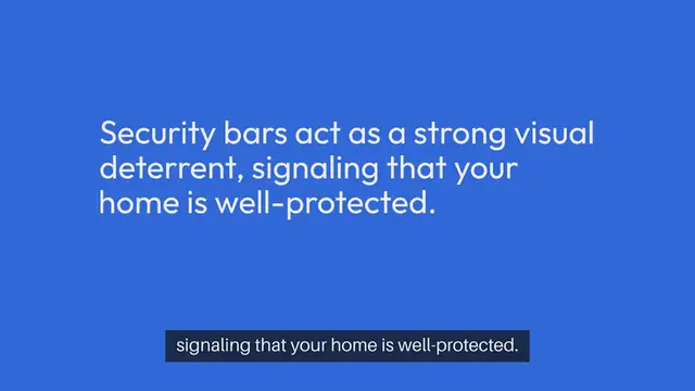 Video thumbnail for How Security Bars Improve Home Safety