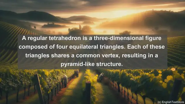 Video thumbnail for Regular tetrahedron in science  definition and examples