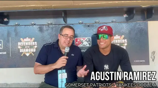 Video thumbnail for Entrevista con Agustin Ramirez, catcher de los Yankees en Ligas Menores