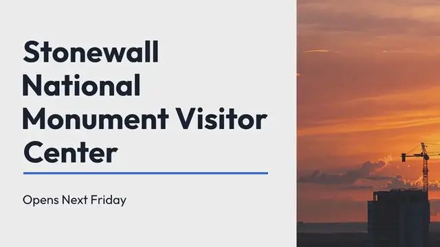 Video thumbnail for Stonewall National Monument Visitor Center set to open honoring historic LGBTQ uprising