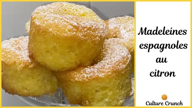 'Video thumbnail for LES MADELEINES ESPAGNOLES AU CITRON FACILES ET RAPIDES'