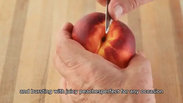 Video thumbnail for recipe for peach cobbler