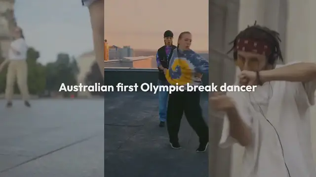 Video thumbnail for Australia’s first Olympic breaker ‘Raygun’ vows to keep being herself amid online hate
