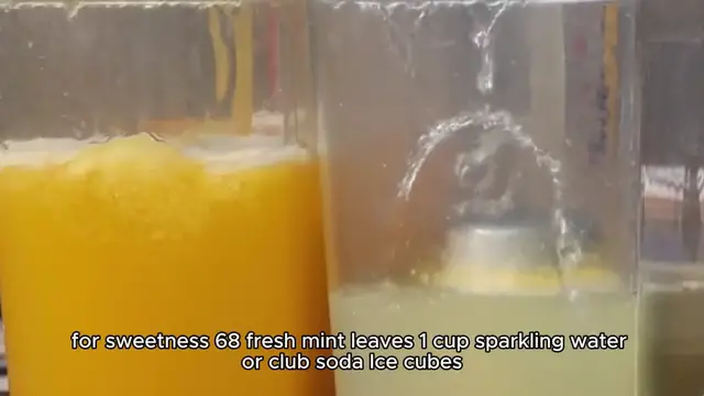 Video thumbnail for drink recipe