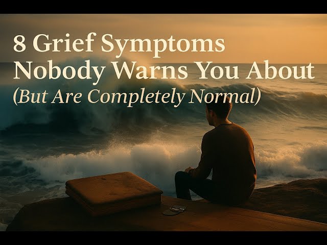 Video thumbnail for 8 Grief Symptoms Nobody Warns You About (But Are Completely Normal)