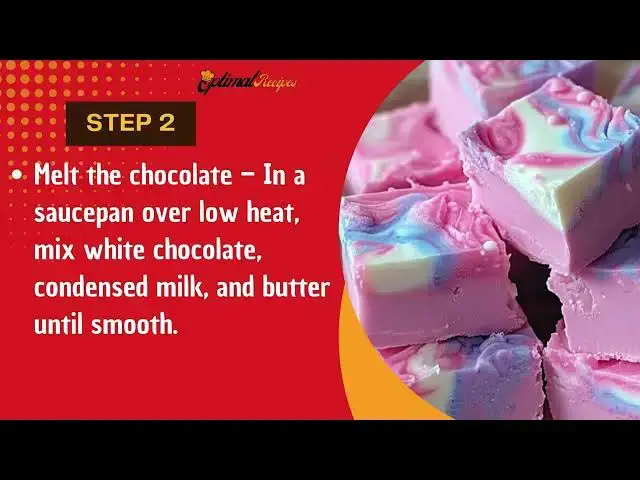 Video thumbnail for Cotton Candy Fudge Recipe – Easy & Irresistible Dessert